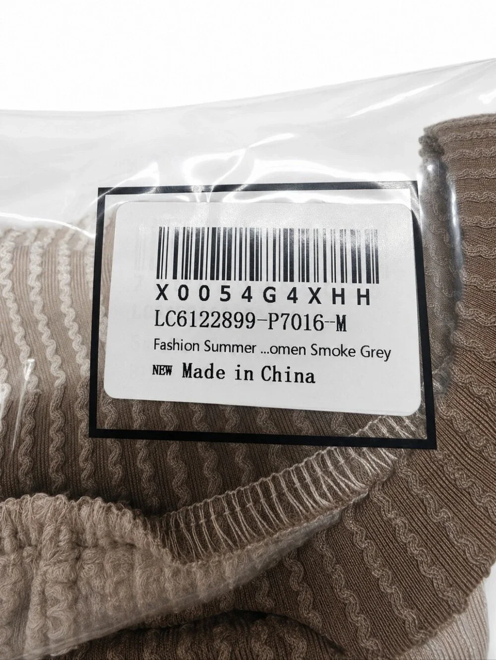 Women’s Brown Cream Striped Ribbed T-Shirt Dress Pocket Size M New